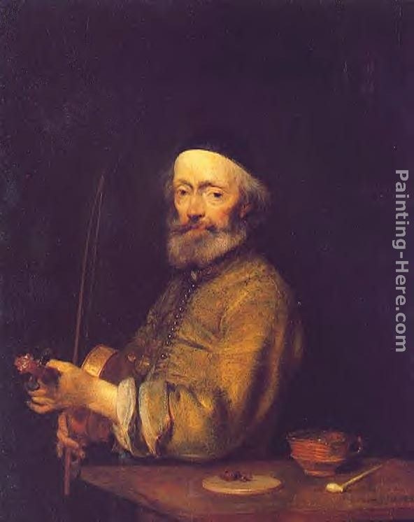 Gerard ter Borch The Violinist